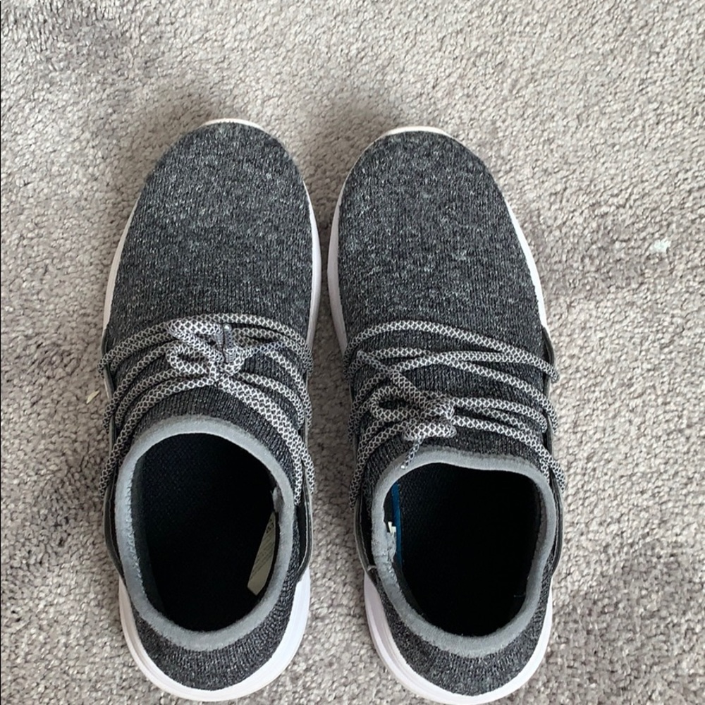 Vessi everyday waterproof sneakers in charcoal